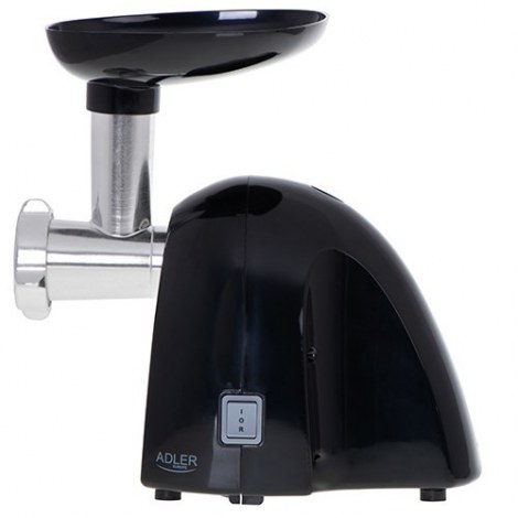 Adler | Meat mincer | AD 4811 | Black | 600 W | Number of speeds 1 | Throughput (kg/min) 1.8 | 3 replaceable sieves: 3mm for gri - 3